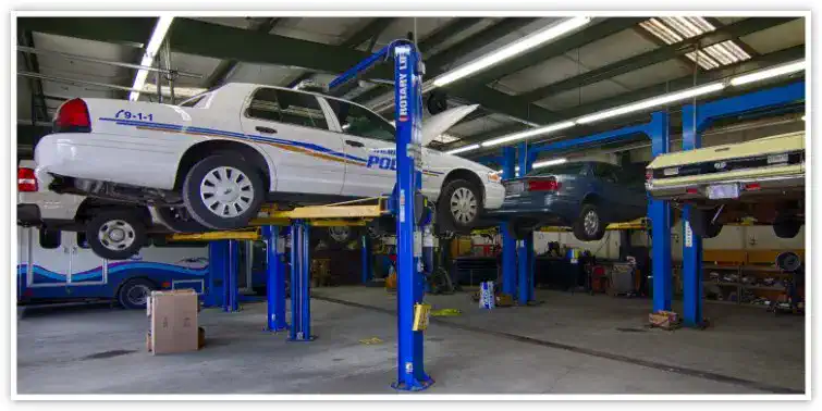 Econo Transmission diagnostic and vehicle service bay